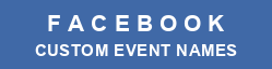 Facebook Custom Event Names